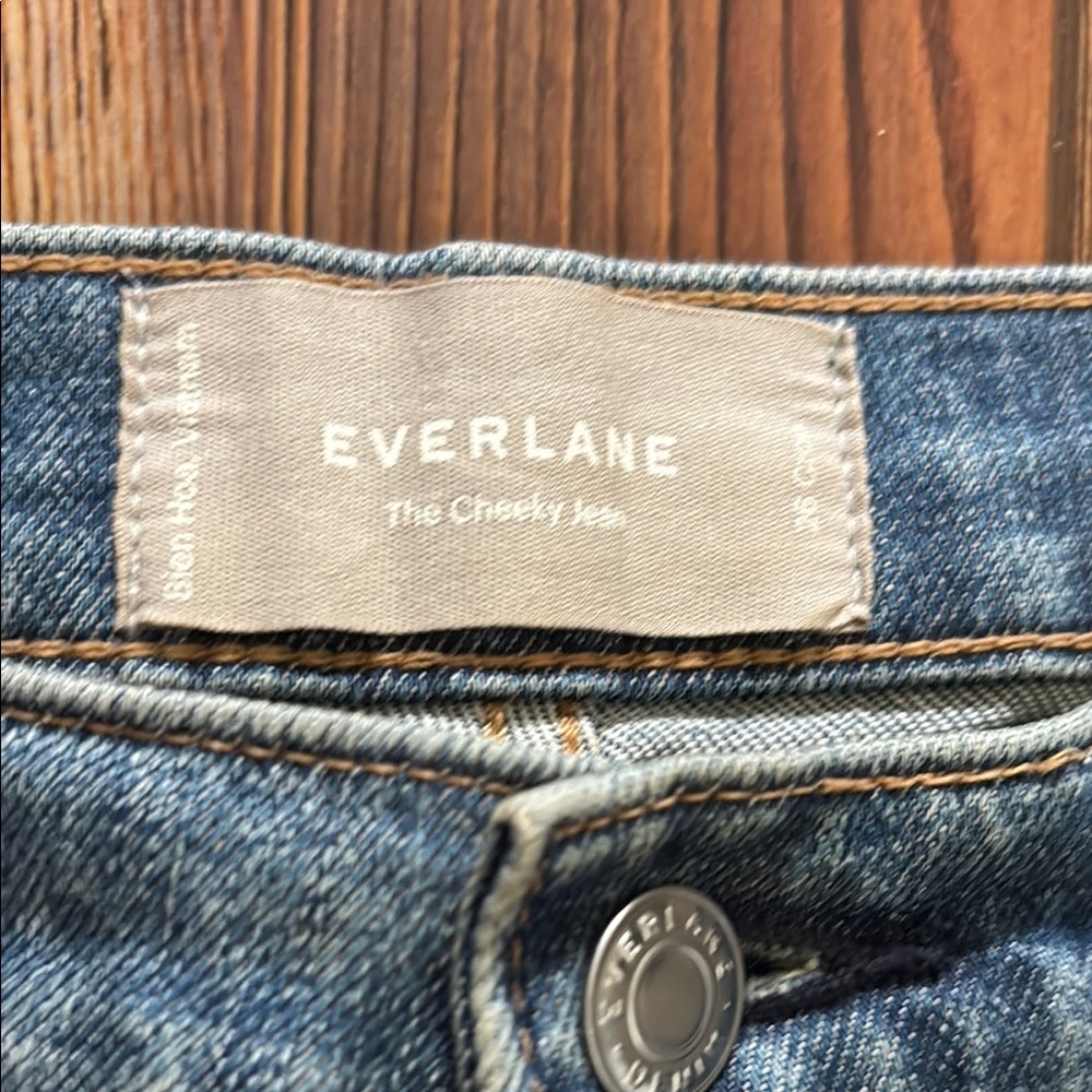 Everlane The Cheeky Jean Cropped Size 26 - Picture 2 of 5
